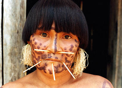 Yanomami Indian / Brazil / Yanomami - Click Image to Close