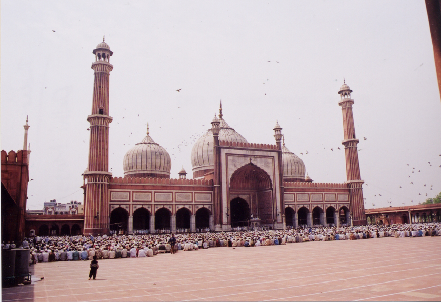 Mosque In Delhi / India - Click Image to Close
