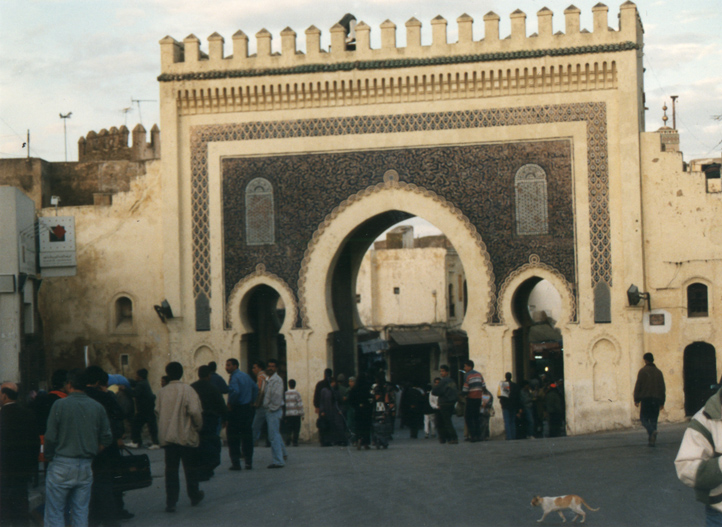 Gate, City Of Fez / Morocco - Click Image to Close