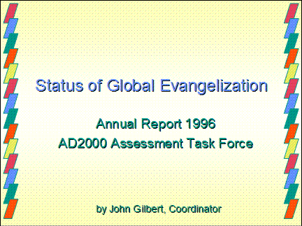 Status of Global Evangelization - Click Image to Close