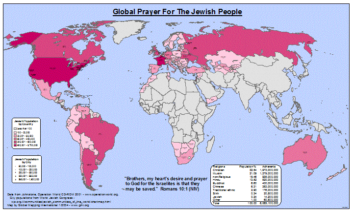 Global Prayer For The Jewish People