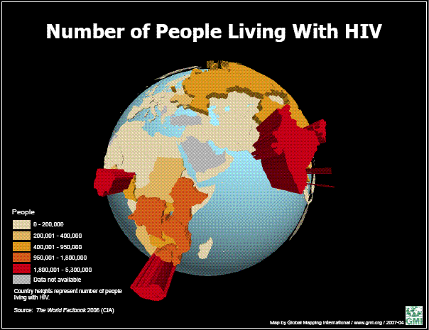 Number of People Living with HIV - Click Image to Close