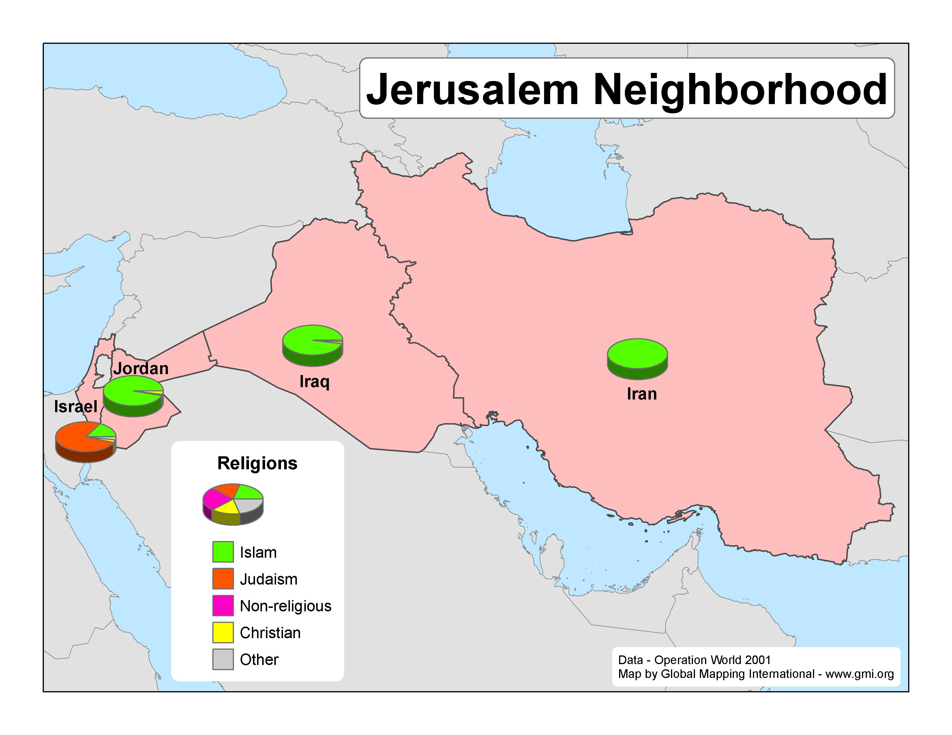 Jerusalem Neighborhood - Click Image to Close