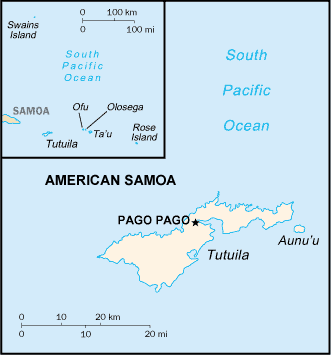 American Samoa map (World Factbook, modified) - Click Image to Close