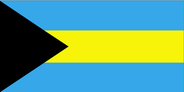 Bahamas, The flag - Click Image to Close