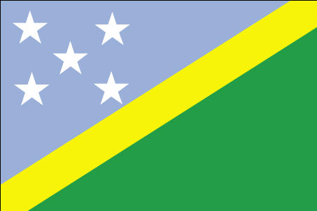 Solomon Islands flag - Click Image to Close