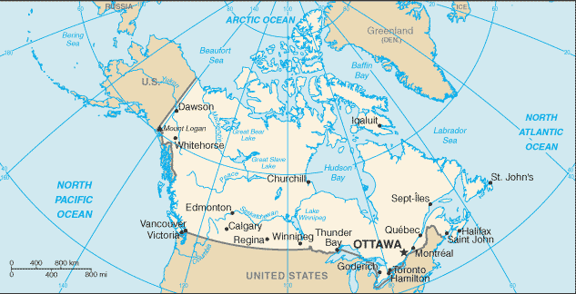 Canada (Factbook 2007) - Click Image to Close