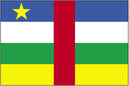 Central African Republic flag - Click Image to Close