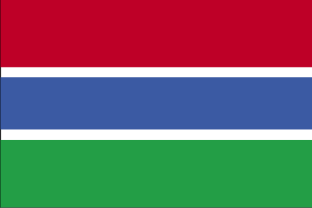 Gambia, The flag