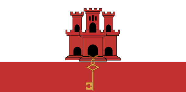 Gibraltar flag - Click Image to Close