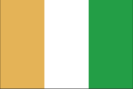 Cote d'Ivoire flag