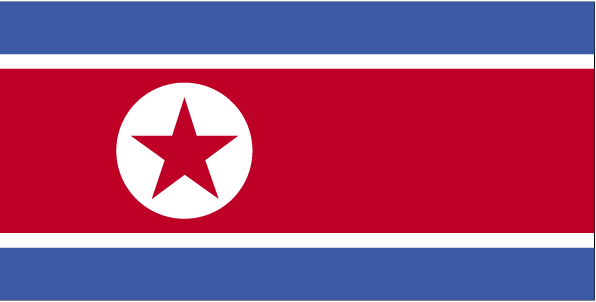 Korea, North flag