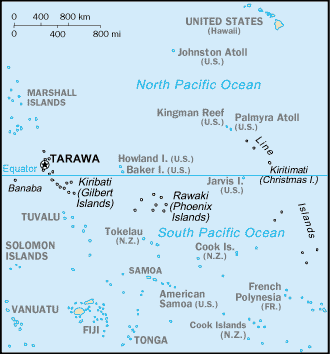 Kiribati map (World Factbook) - Click Image to Close