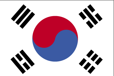 Korea, South flag - Click Image to Close