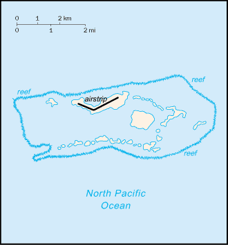 Palmyra Atoll map (World Factbook)