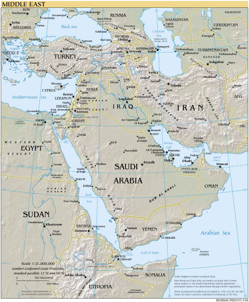 Middle East - Click Image to Close