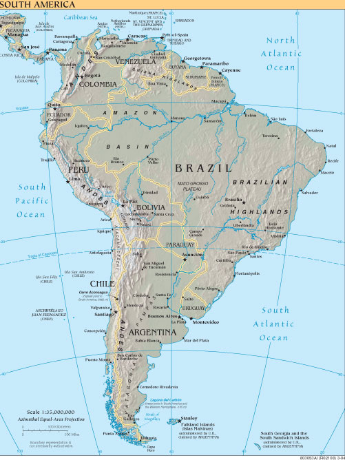 South America - Click Image to Close