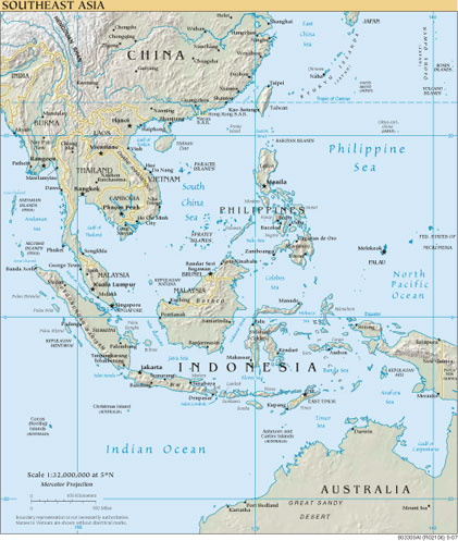 Southeast Asia - Click Image to Close