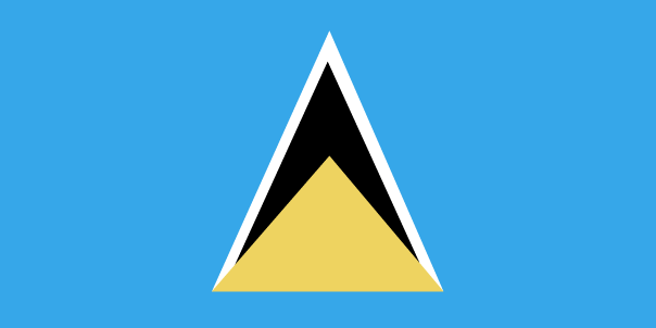 Saint Lucia flag - Click Image to Close