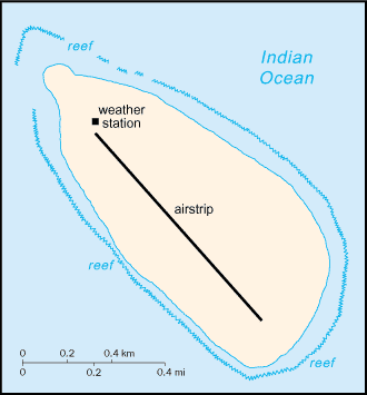 Tromelin Island map (World Factbook)
