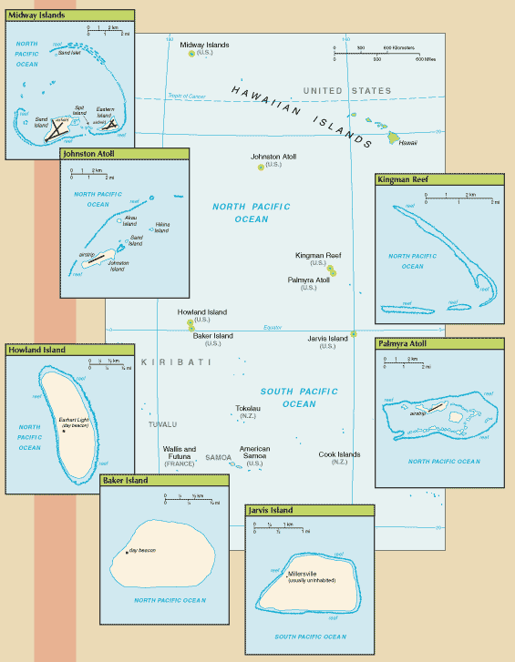 United States Pacific Wildife Refuges