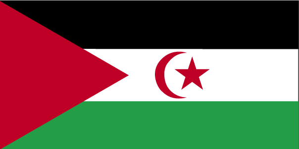 Western Sahara flag - Click Image to Close