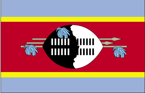 Swaziland flag - Click Image to Close