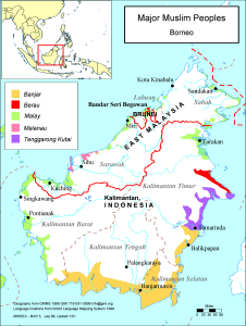 Major Muslim Peoples - Borneo - Click Image to Close