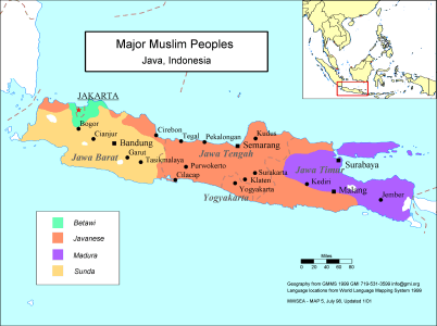 Major Muslim Peoples - Java, Indonesia
