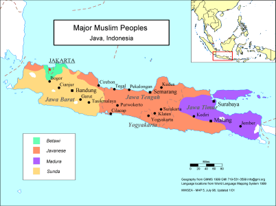 Major Muslim Peoples - Java, Indonesia - Click Image to Close