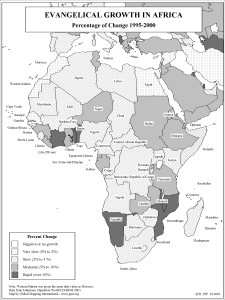 Evangelical Growth in Africa (BW) - Click Image to Close