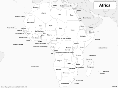 Africa (BW) - Click Image to Close