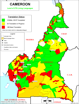 Bible Translation Status of Cameroon