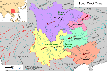 South West China