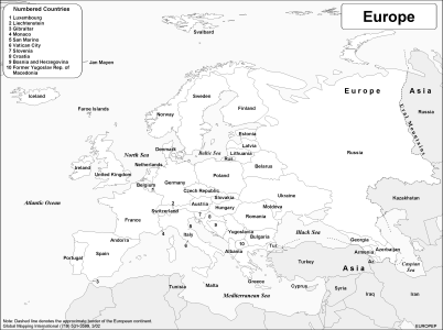 Europe (BW) - Click Image to Close