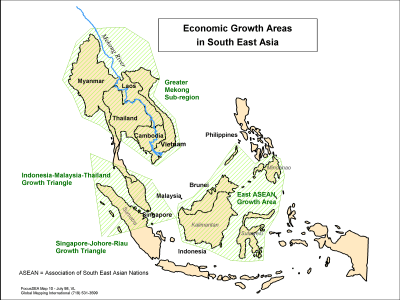 Economic Growth Areas in South East Asia - Click Image to Close