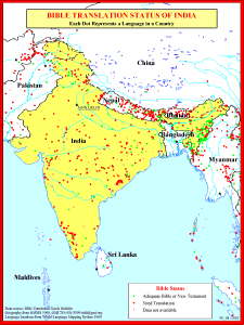 Bible Translation Status of India