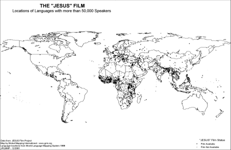 The "JESUS" Film (BW)