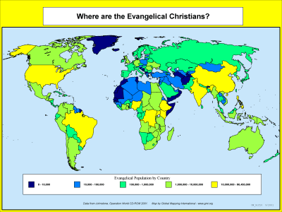 Where are the Evangelical Christians?