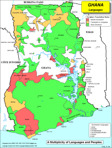 Ghana - A Multiplicity of Languages and Peoples - Click Image to Close