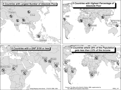 Poorest Countries (BW) - Click Image to Close