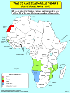 The 25 Unbelievable Years - Post-Colonial Africa - 1970 - Click Image to Close