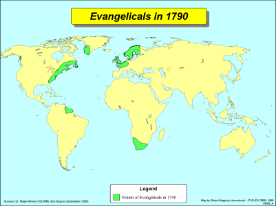 Evangelicals in 1790