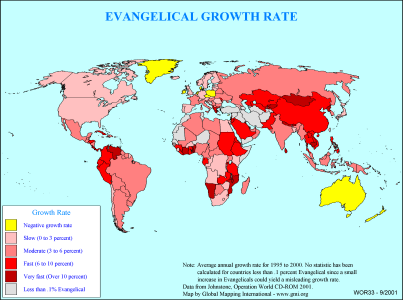 Evangelical Growth Rate - Click Image to Close