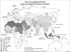 Twelve Unevangelized Population Complexes (BW) - Click Image to Close